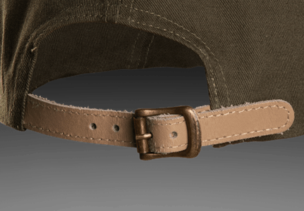 Xplorer Cap granite leather patch